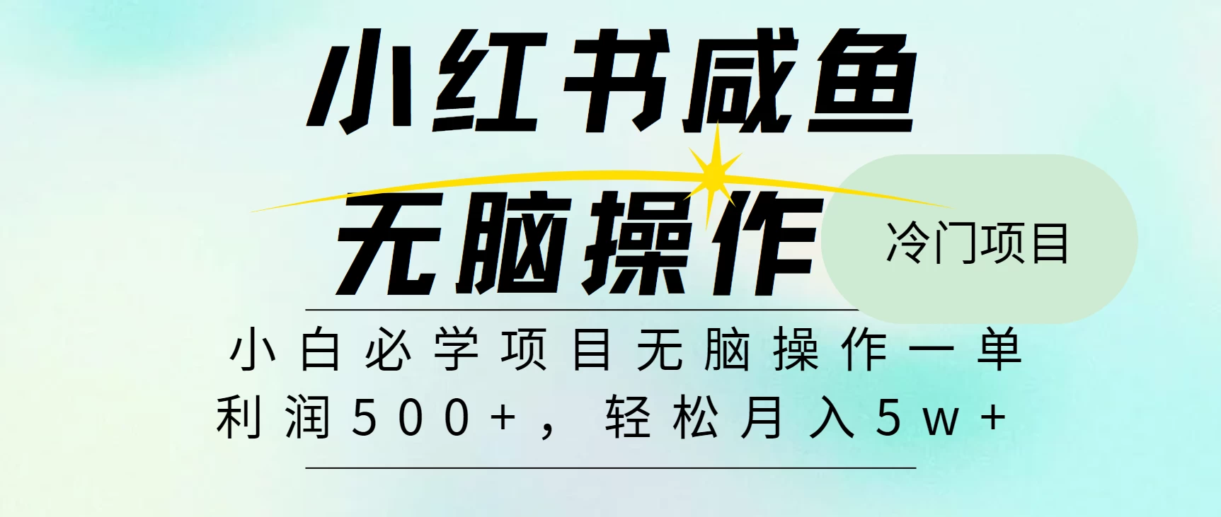 年前翻身，抓住年前风口给个肥年，月入5W+ 第1张